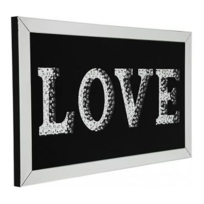 Love Kristall Wandspiegel