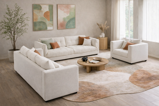 Eibar Couchgarnitur 3+3+1