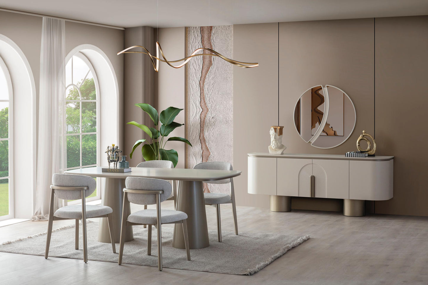 Pablo Sideboard mit Spiegel