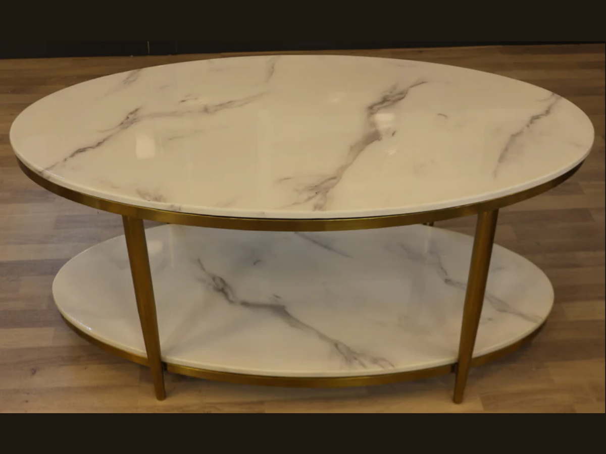 ANI Couchtisch Gold