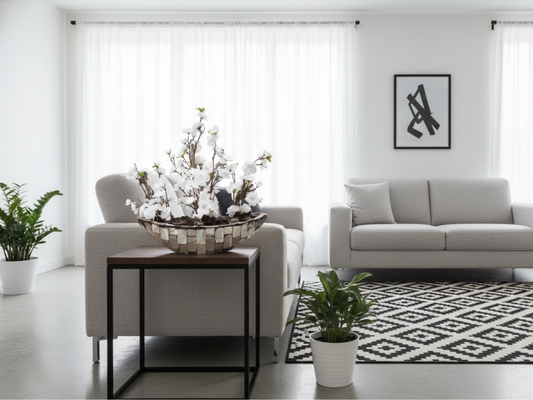 Frühlingsblume in Deko-Schale