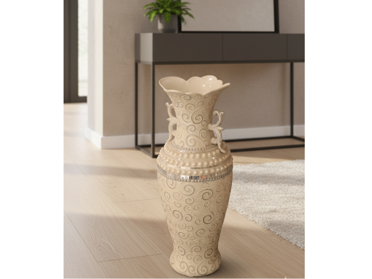 Vase Perle mit Inhalt