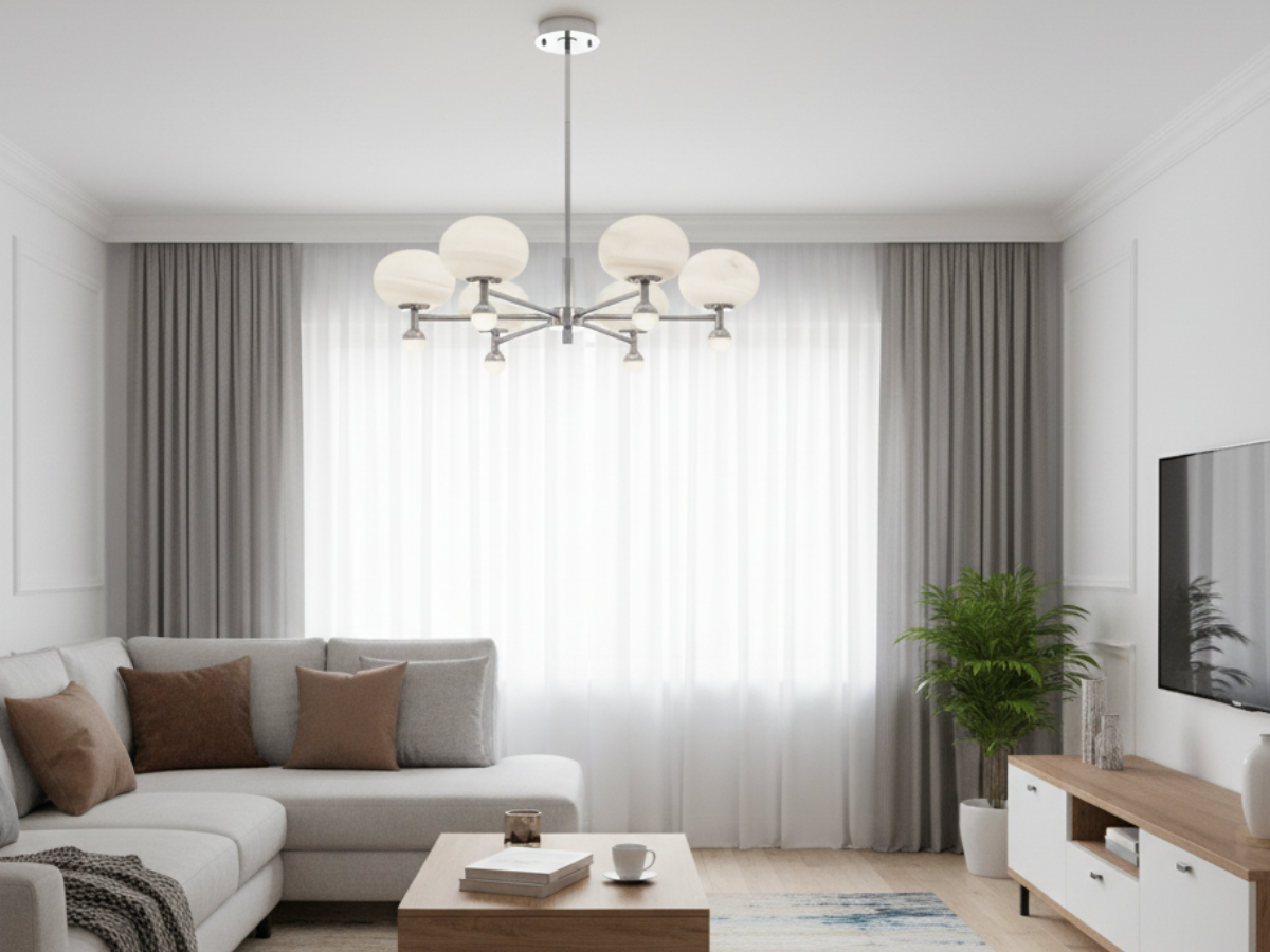 8871-8+4 Kronleuchter