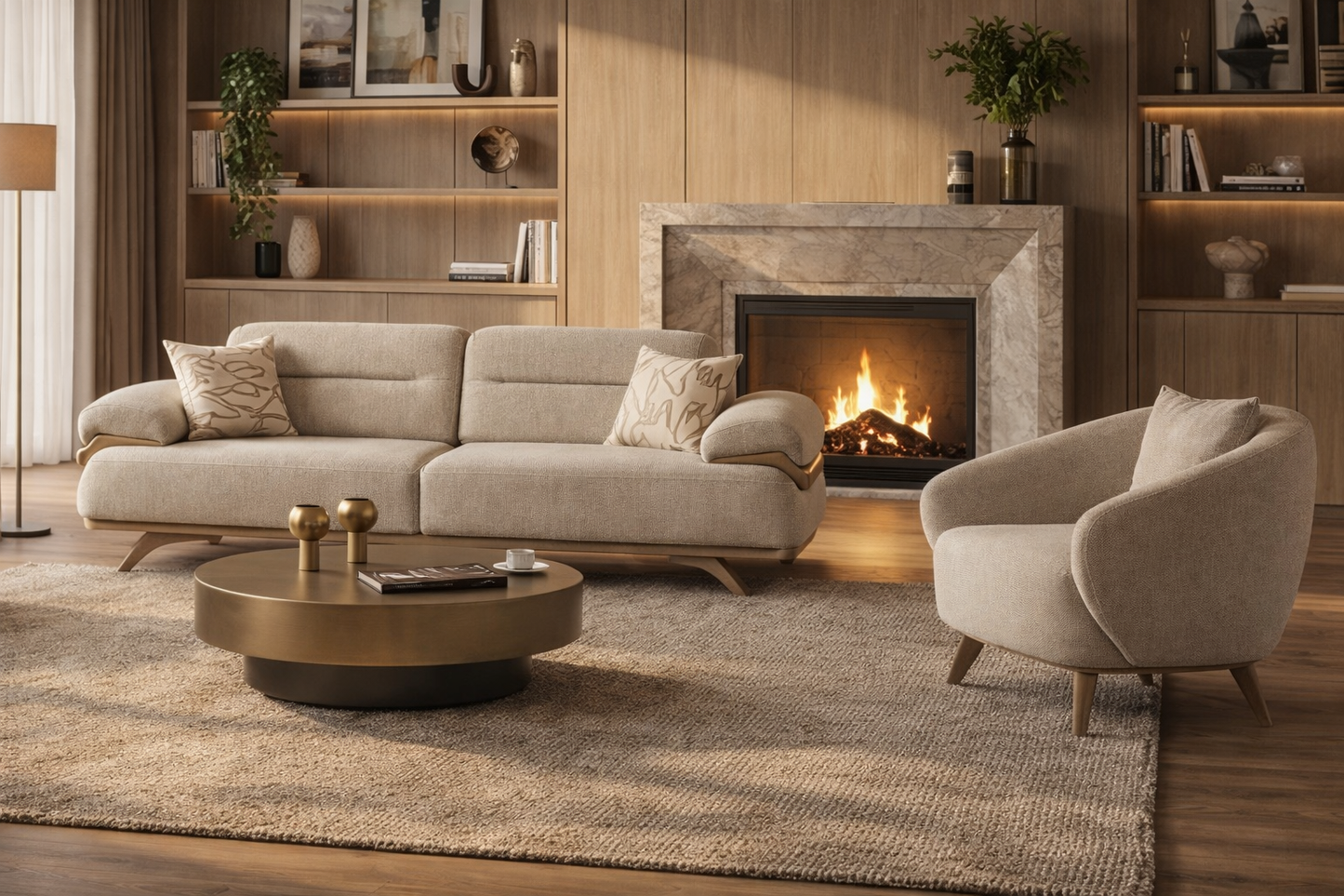 Augsburg 3-Sitzer Sofa