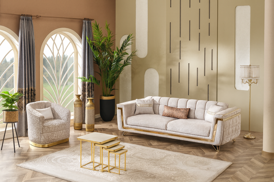 Quadrat 4-TLG; beistelltisch