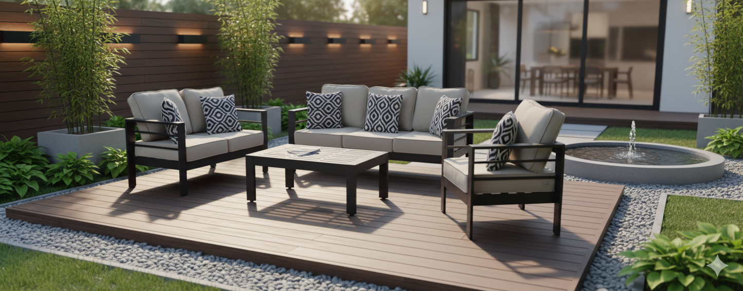 Zebra Gartenset S036 Couchgarnitur