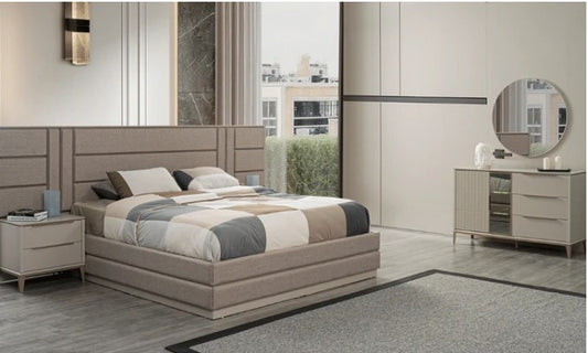 Nepal Bett mit Bettkasten