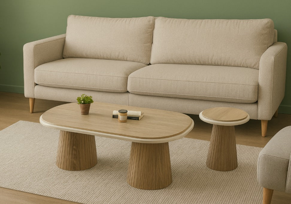 Fungo Couchtisch Eiche