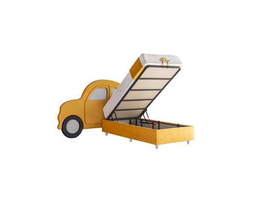Kinderbett Car – Rennauto-Design & Orthopädische Matratze