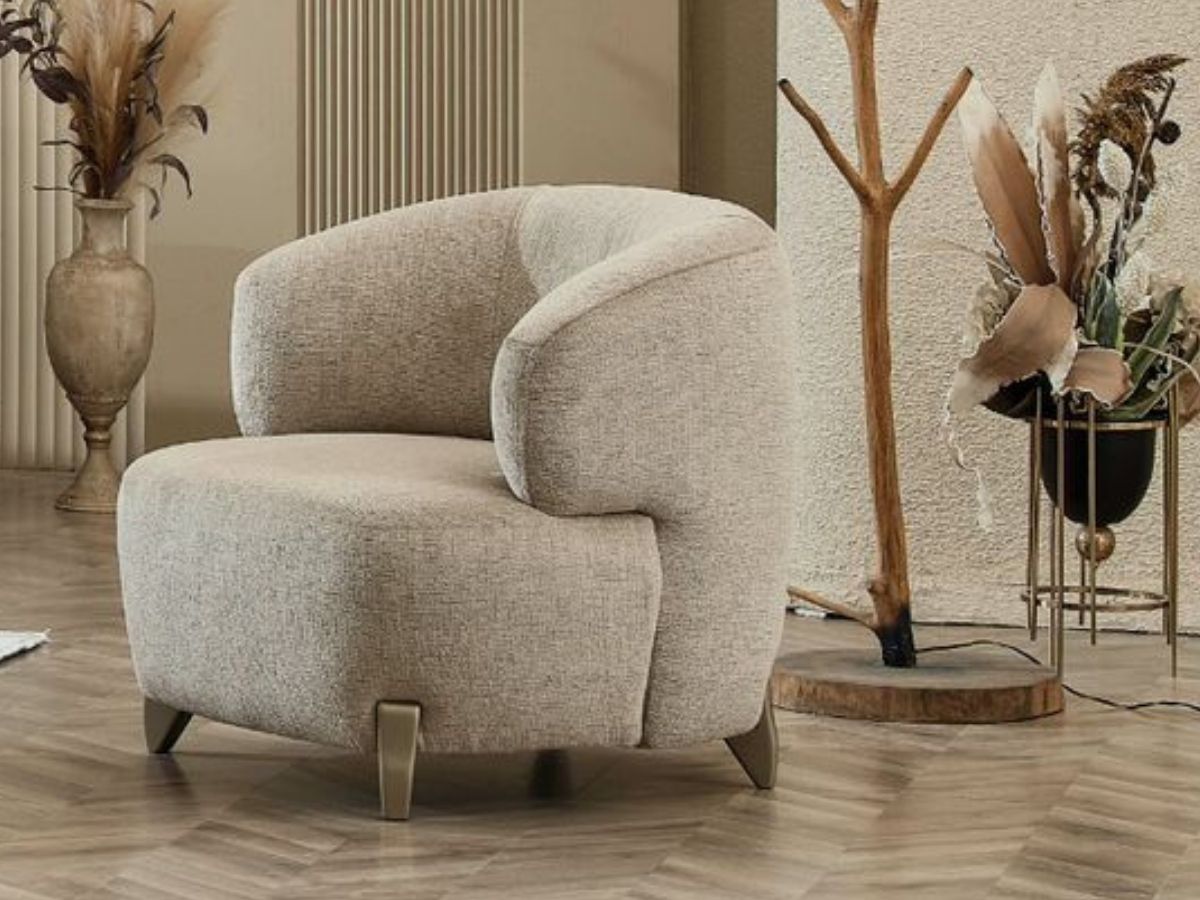 Nova Sessel – Moderner Komfort in Mat Gold – Er-sin Möbel GmbH