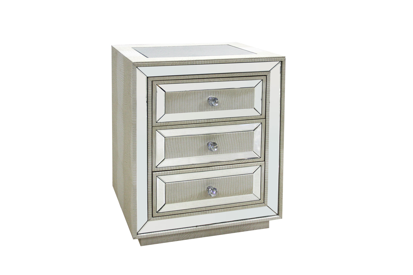 Nachttisch m.3 Schubkasten PE-1E005