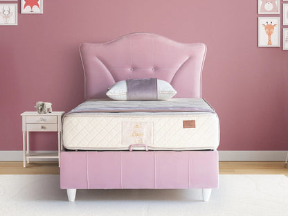 Kinderbett Love – Charmantes Stepp-Design & Orthopädische Matratze