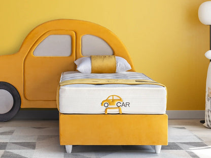 Kinderbett Car – Rennauto-Design & Orthopädische Matratze