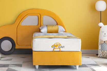 Kinderbett Car – Rennauto-Design & Orthopädische Matratze
