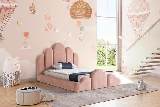 Kinderbett Aria – Bodennahes Design & Orthopädische Matratze