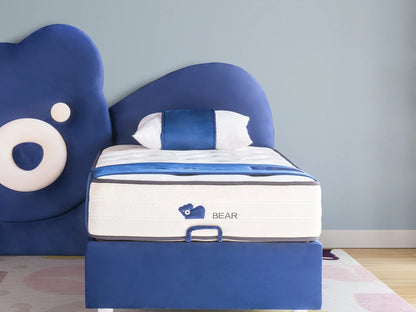 Kinderbett Bear – Kuscheliges Bären-Design & Orthopädische Matratze