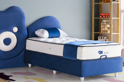 Kinderbett Bear – Kuscheliges Bären-Design & Orthopädische Matratze