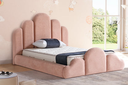 Kinderbett Aria – Bodennahes Design & Orthopädische Matratze