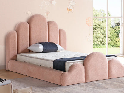 Kinderbett Aria – Bodennahes Design & Orthopädische Matratze