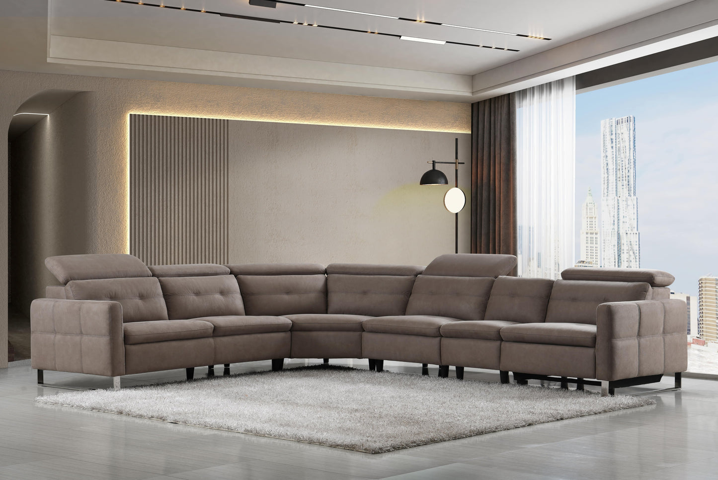 Gamze Eckcouchgarnitur