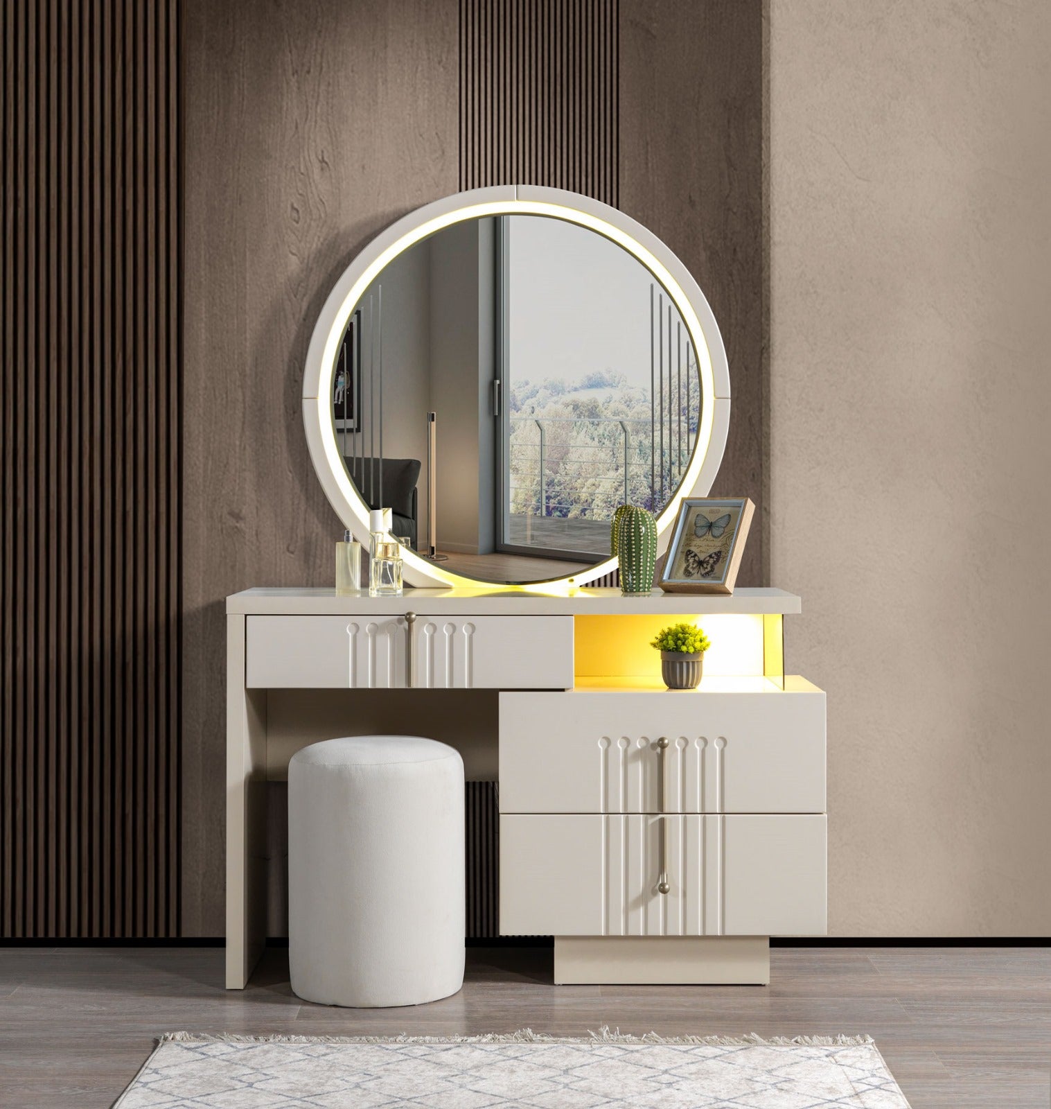 Vizon Schminkkommode + Spiegel