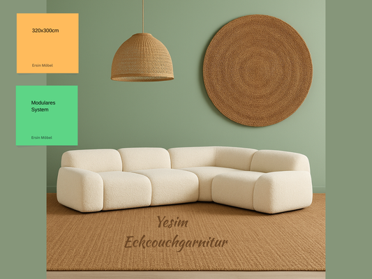 Yesim Eckcouchgarnitur