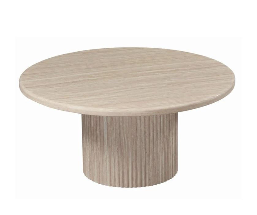 Flintstone Couchtisch Rund