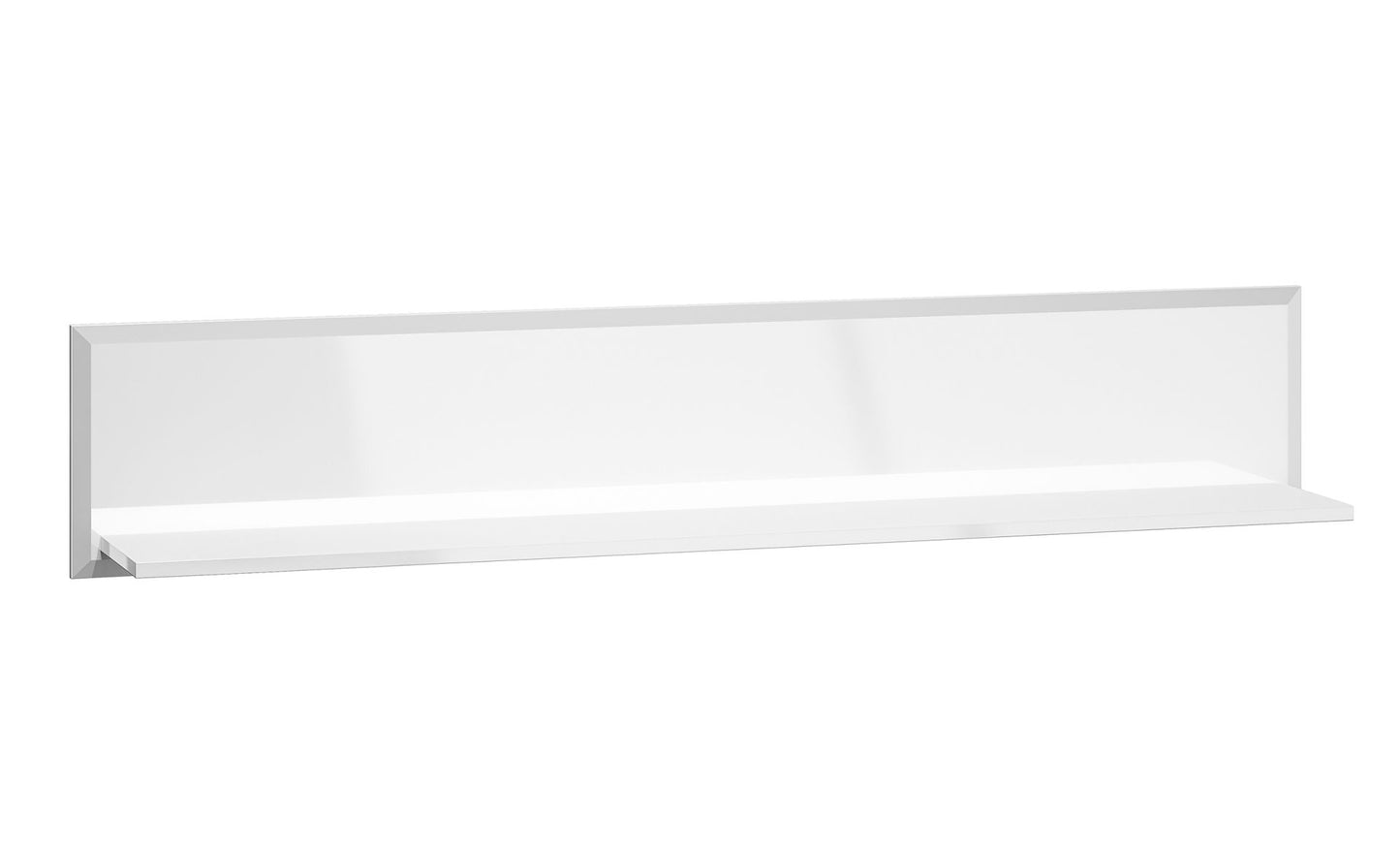 Glamour Wandregal Weiß HG