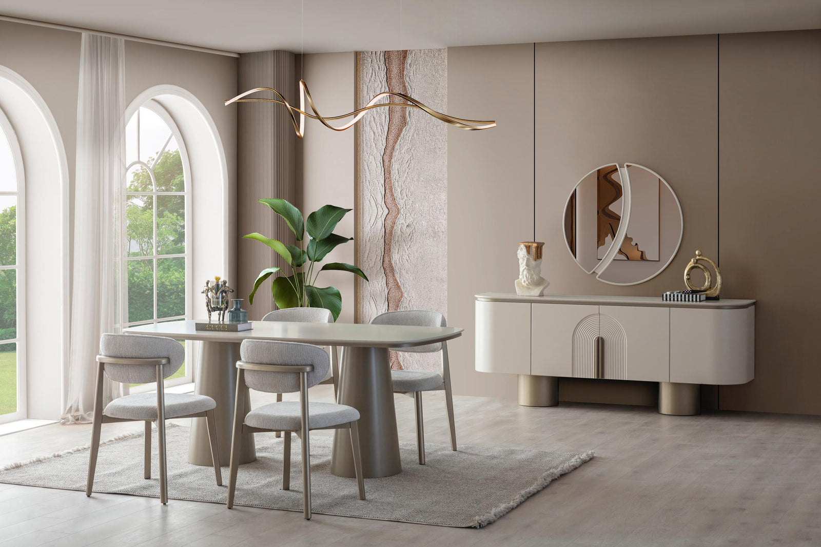 Pablo Sideboard mit Spiegel