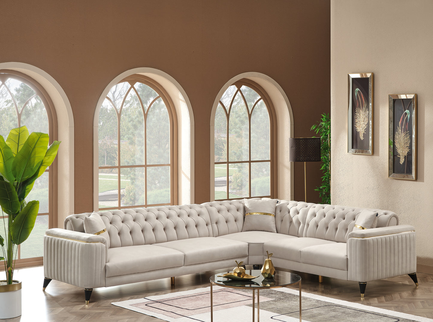 Asos Eckcouchgarnitur