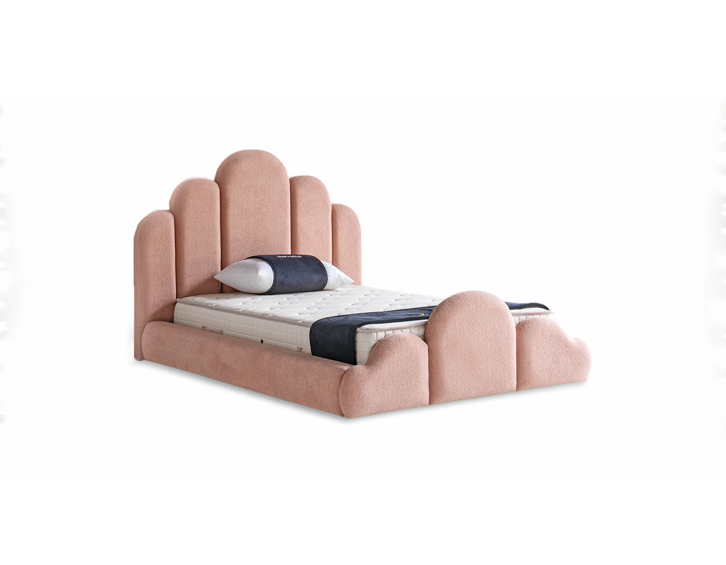 Kinderbett Aria – Bodennahes Design & Orthopädische Matratze