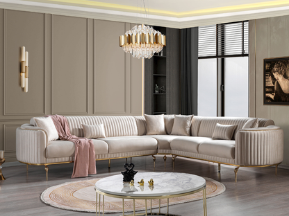 Prestij Eckcouchgarnitur