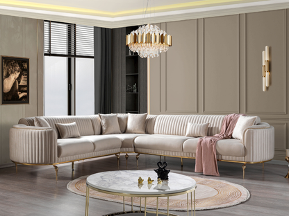 Prestij Eckcouchgarnitur