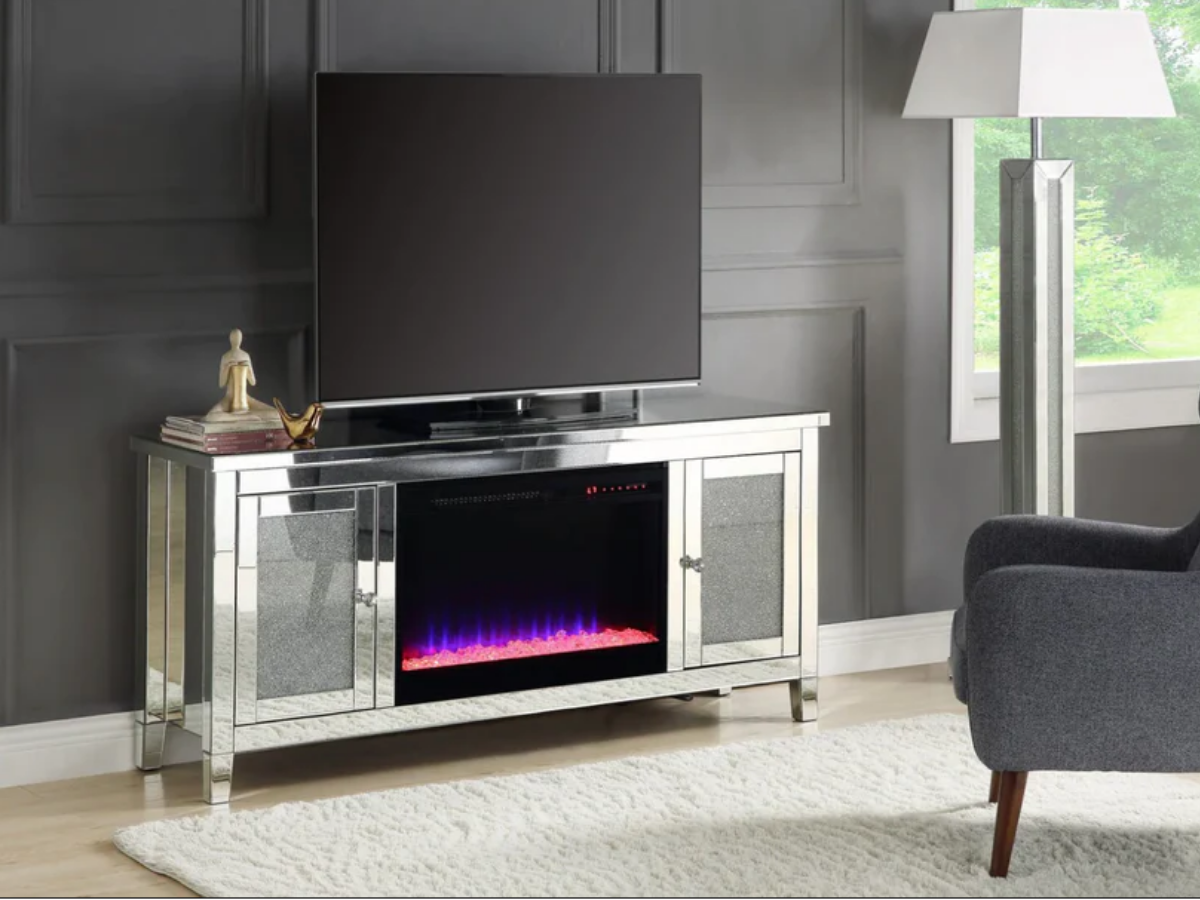 Stellar TV-Tisch mit Kamin