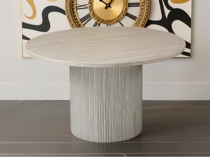 Flintstone Esstisch Rund