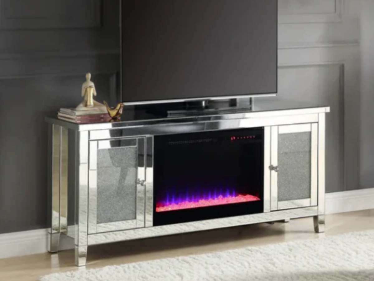 Stellar TV-Tisch mit Kamin