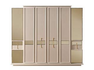 Lexus Creme Kleiderschrank