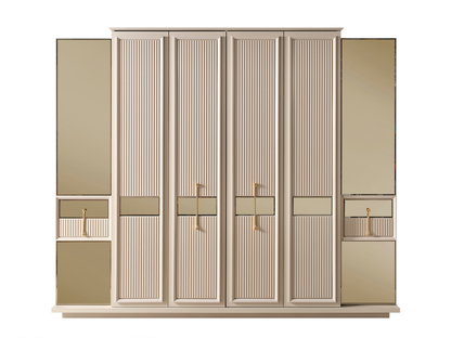 Lexus Creme Kleiderschrank