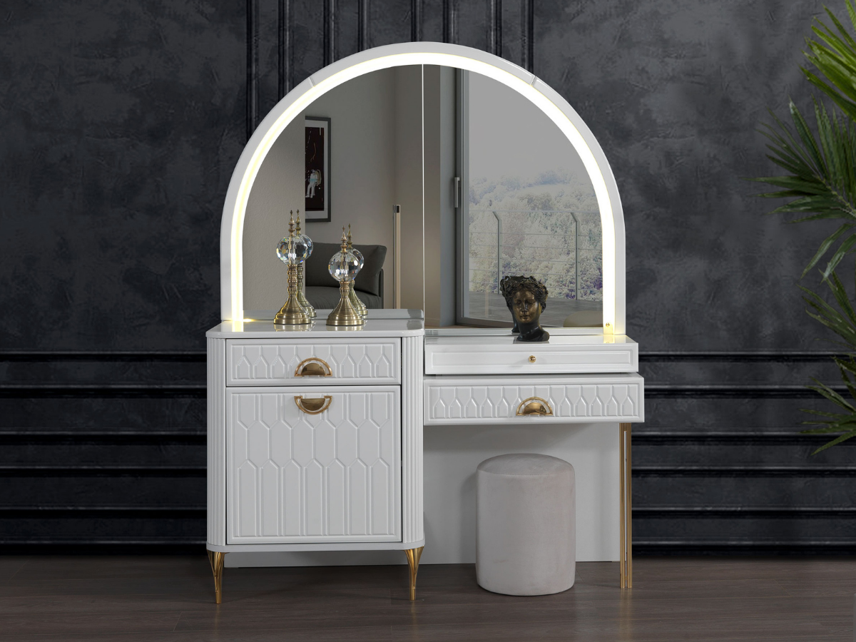 Istanbul Schminkkommode + Spiegel