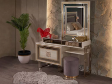 Milano Premium Schminkkommode + Spiegel