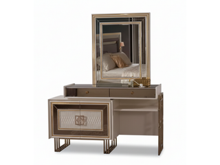 Milano Premium Schminkkommode + Spiegel