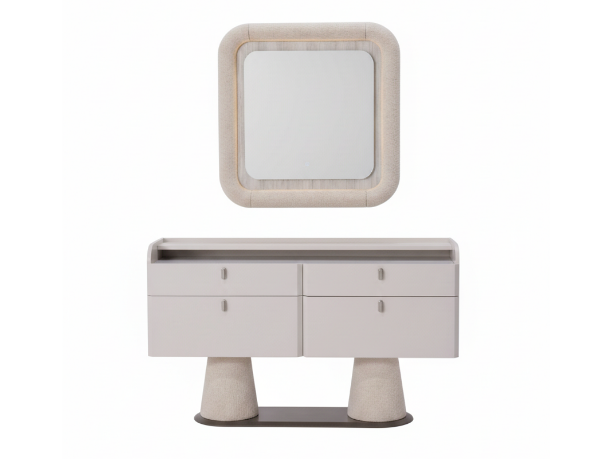 Bien Schminkkommode + Spiegel