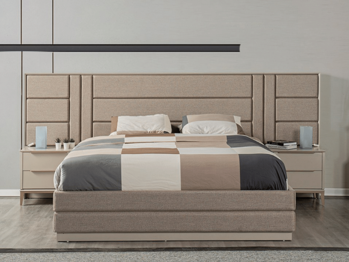 Nepal Bett mit Bettkasten