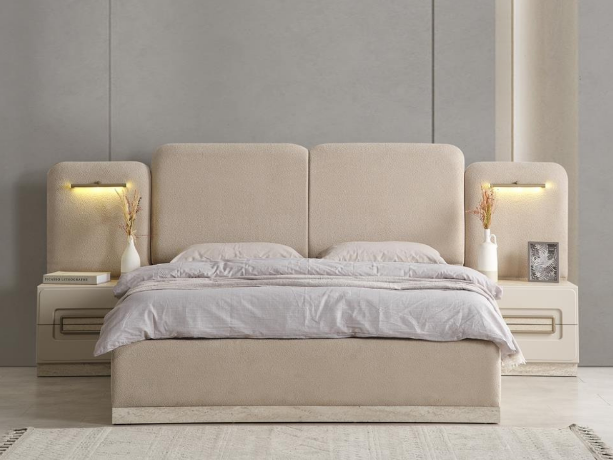 Akkor Bett mit Bettkasten 160x200 cm