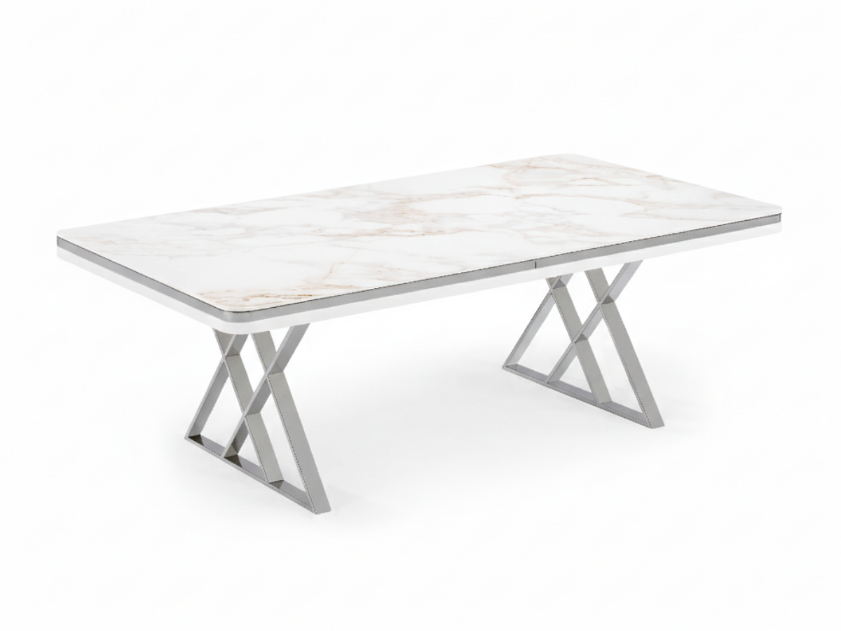 Torino Couchtisch Chrom