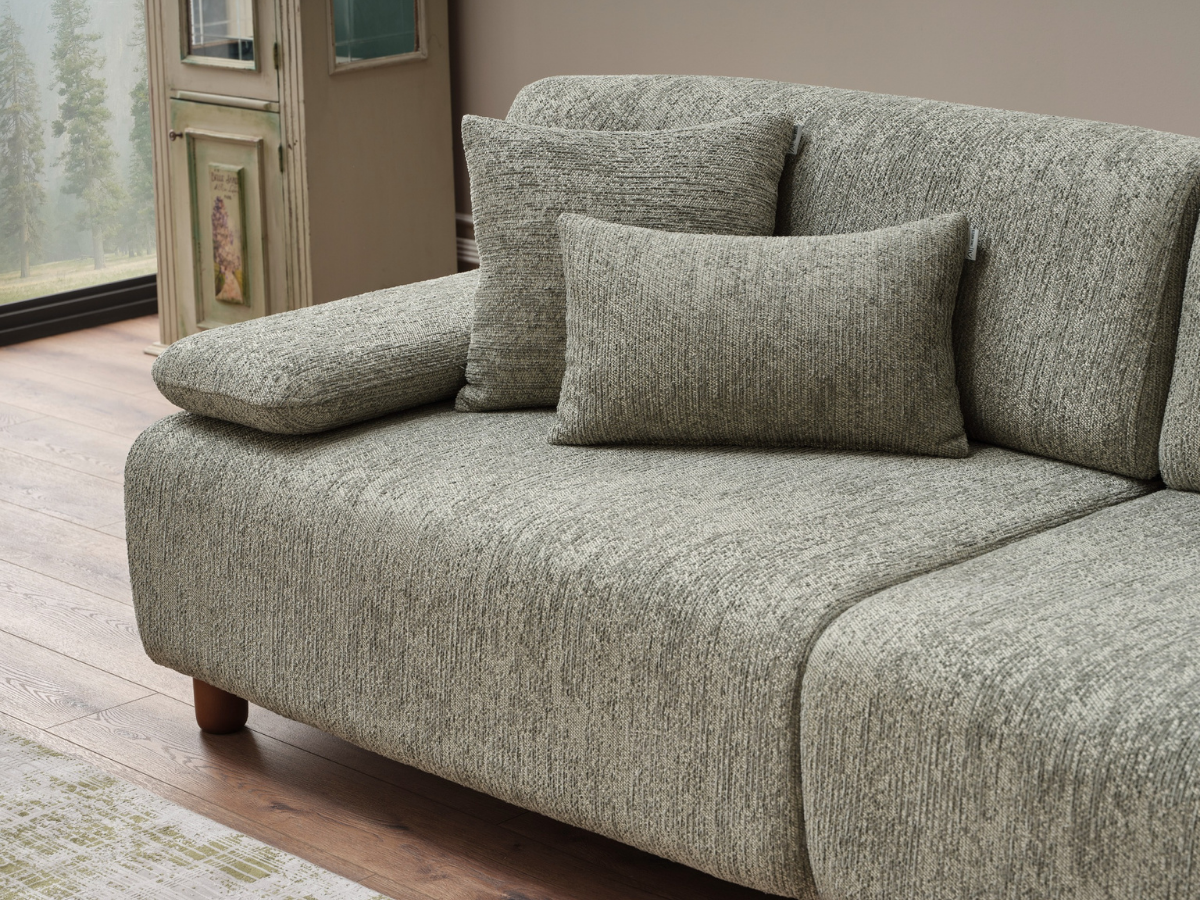 Oslo 3-Sitzer Sofa Grün