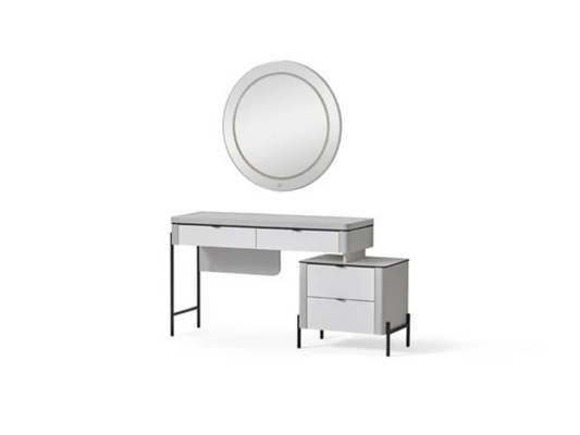 Mocha Schminkkommode mit Spiegel