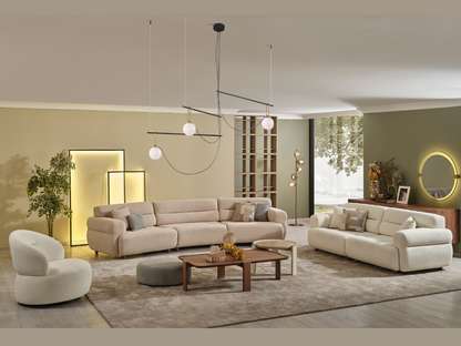 Puffy 5+3+1 Cougarnitur