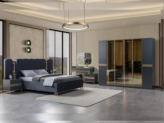 Eylül Schlafzimmer Set - Anthrazit