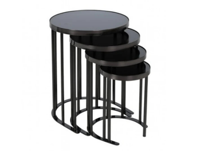 4-TLG, Rund Beistelltisch